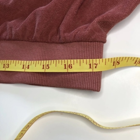 Young Fabulous and Broke Women's Pullover Pink Ombre Long Sleeve Medium Velvety - Picture 6 of 9